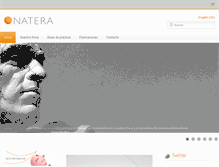 Tablet Screenshot of natera.com.mx